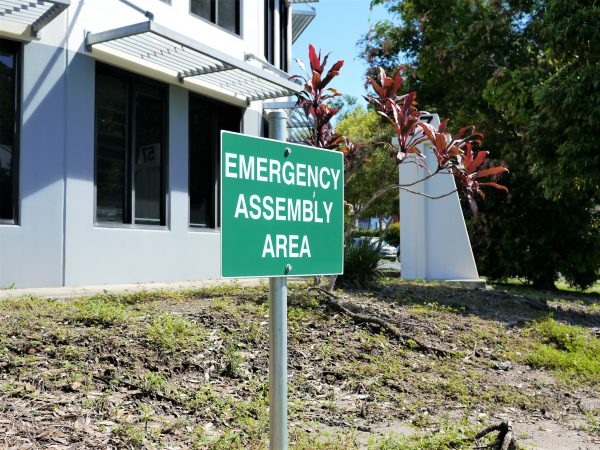 Assembly Area Sign 3