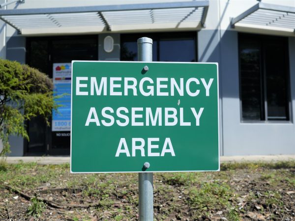 Assembly Area Sign 2